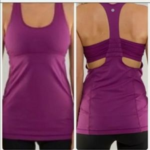Lululemon Turbo Tank Dewberry Racerback